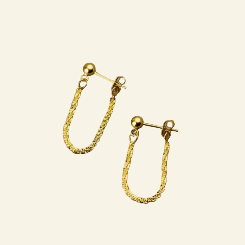 925 Sterling Silver Fashion Minimalism Luxury Gypsophila Chain Earrings for Women Elegant Charm Korean Party Jewelry Gift