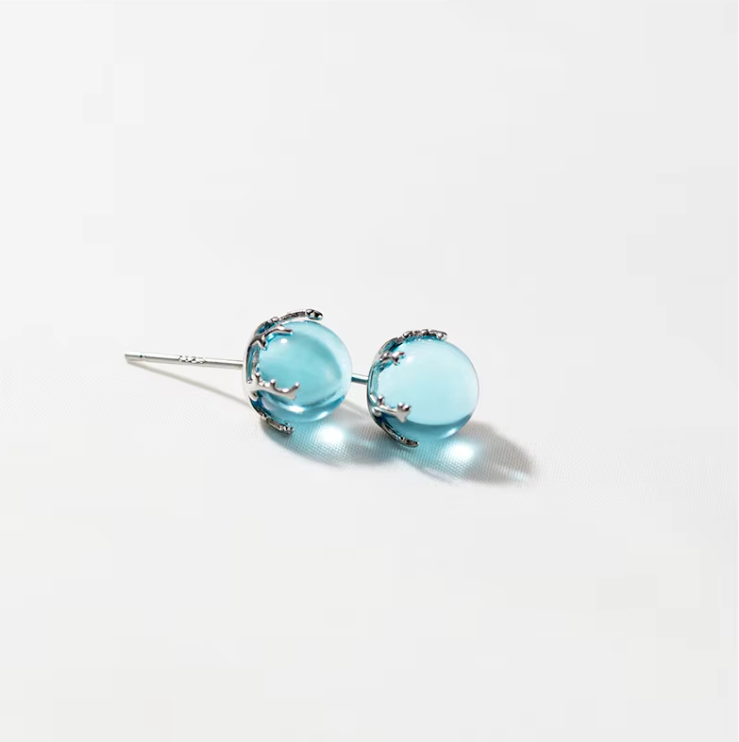 Azuré Round Stud Earrings™