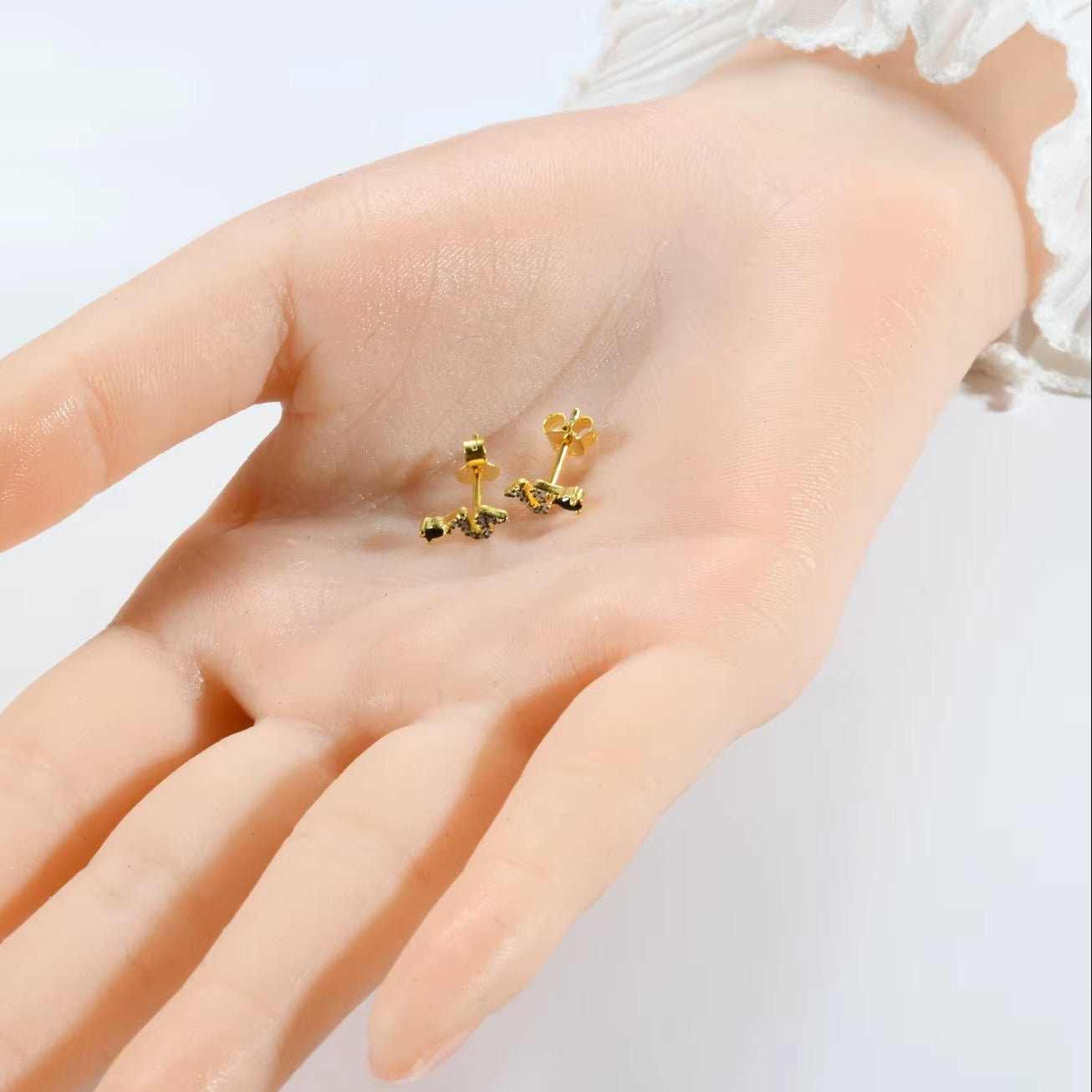 2022 925 Sterling Silver Gold Black Snake Crystal Luxury Jewelry 2023 Piercing Pendiente Luxury Fine Jewels Fashion