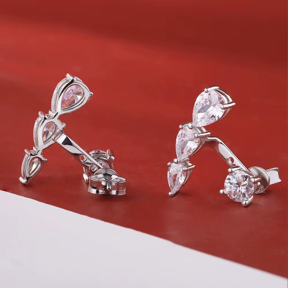 Lumière Moissanite Detachable Stud Earrings™ - AMORÉLUX