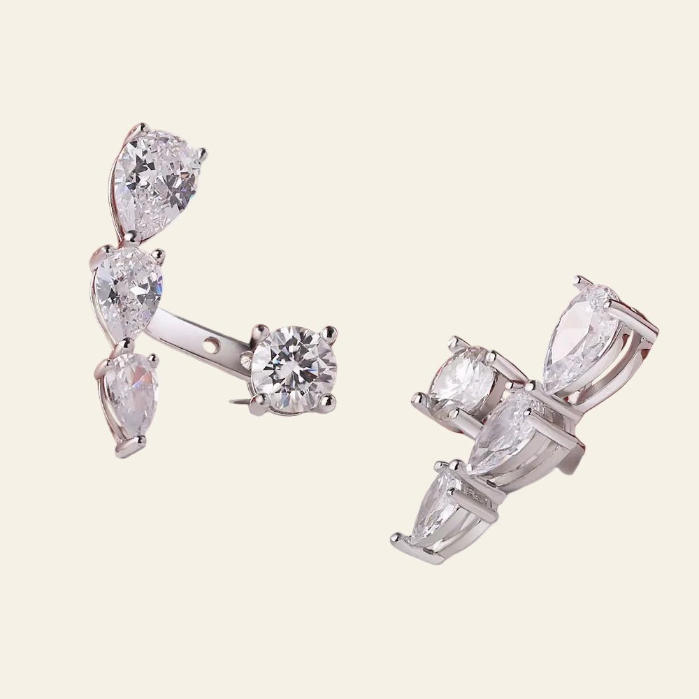 Lumière Moissanite Detachable Stud Earrings™ - AMORÉLUX