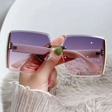 Korean Style Classic Black Big Square Shades Sunglasses for Women Men Fashion Women Sunglasses with Uv Protection