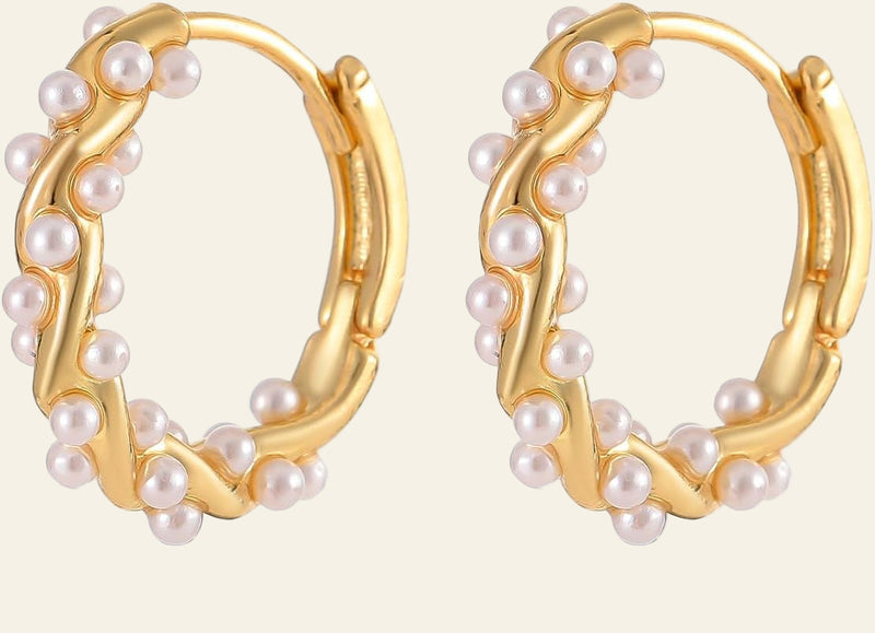 1 Pair Pearl Earrings for Women,Women'S Fashion Jewelry, Chic Drop Earrings, Elegant Accessory for Parties