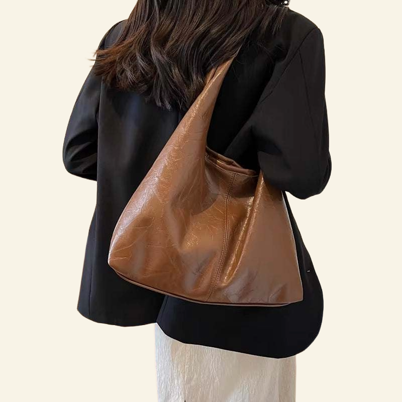 TrendAura™ Leather Shoulder Bag