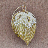 Luxury Ball Bags Designer Tote Women Bags Red Blue Pearl Crystal Handbags Tassels Shoulder Bags