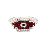 Sweet Heart Ring Punk Eye Rings Boho Jewelry Miyuki Bead Handmade Anniversary Rings for Women Wholesale Ring Bulk Lots