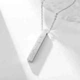 Islamic Religion Muslim Allah Quran Water Drop Shape Pendant Necklace for Women Fashion Charm Amulet Jewelry Ramadan Gift