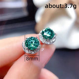 Vintage Green Cubic Zirconia