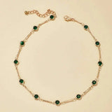 Fashion Simple Candy Color Tassel Necklace for Women Aesthetic All-Match Pendant Jewelry Choker Neck Accessories Gift Chain