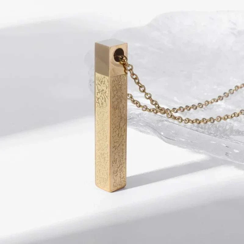 Islamic Religion Muslim Allah Quran Water Drop Shape Pendant Necklace for Women Fashion Charm Amulet Jewelry Ramadan Gift