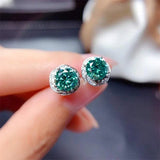 Vintage Green Cubic Zirconia