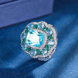 Vintage Blue High Carbon Diamond