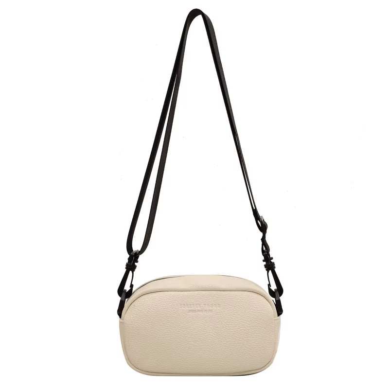 New Korean Fashion Crossbody Bags Women&Men Unisex Purses and Handbags Luxury Leather Simple Bag Shoulder Bag Female School Bag