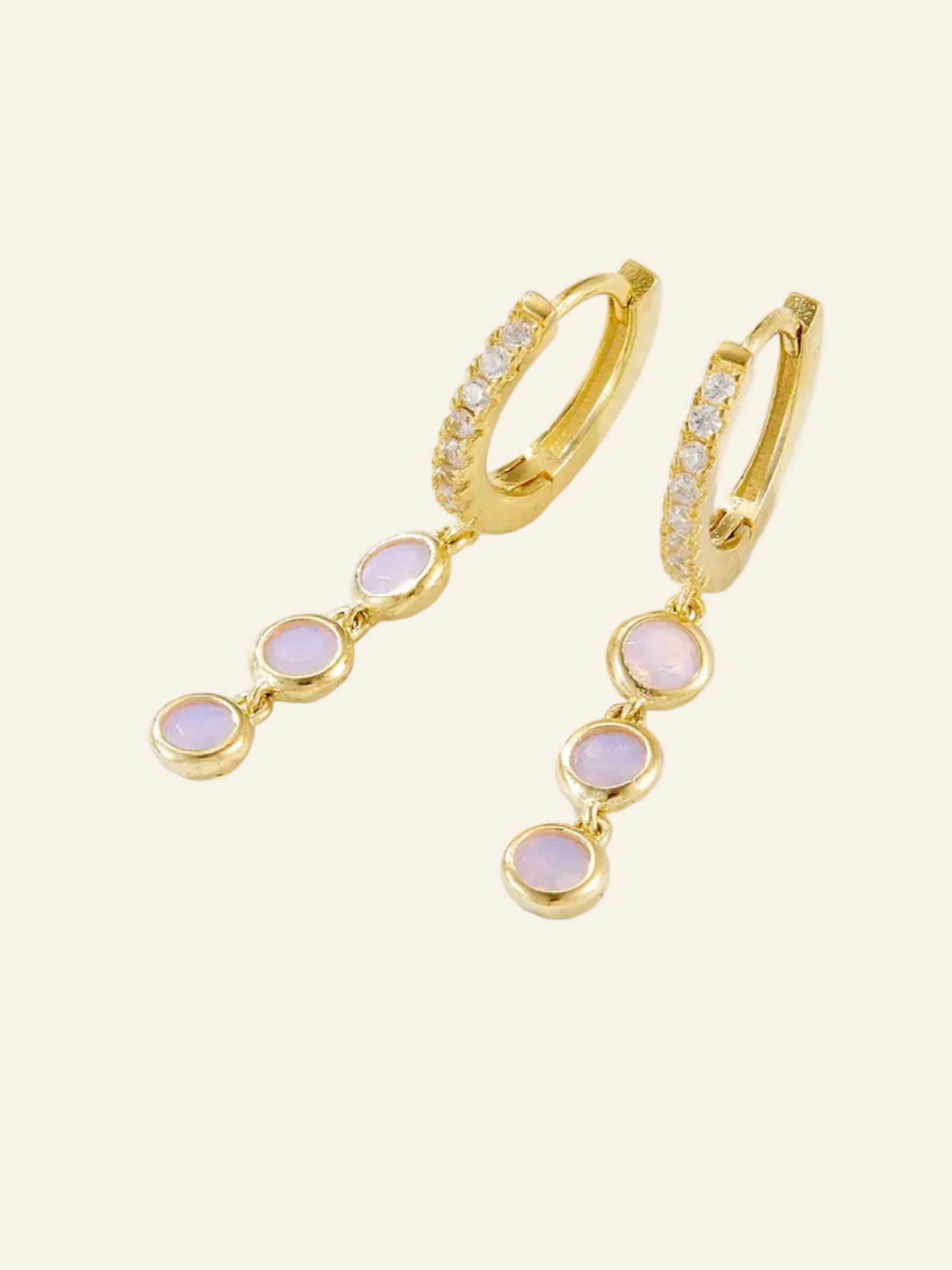 925 Sterling Silver Zircon Small Circle Drop Earring 2024 New Fine Luxury Wedding Birthday Gift Jewelry for Women