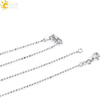 CSJA Natural Gem Stone Pendant Water Drop Necklaces Pendants Tiger Eye Lapis Lazuli Clear Crystal Opal Healing Jewellery E526